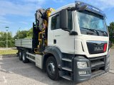 MAN TGS 26.420 gru e ribaltabile 