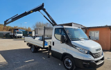 Iveco Daily 35C16 gru e cassone fisso