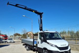 Iveco Daily 35C18 cassone fisso con gru 