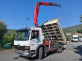 Mercedes-Benz 1523 K con gru e ribaltabile 