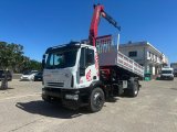 Iveco Eurocargo 180E24K gru e ribaltabile