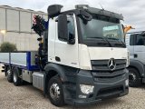 Mercedes-Benz Antos 2536 gru e cassone fisso